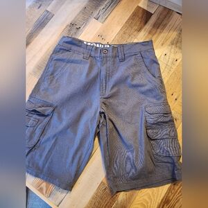 Men's Gray Cargo Shorts